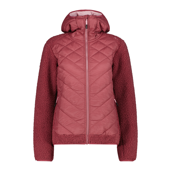 CMP WOMAN JACKET HYBRID FIX HOOD