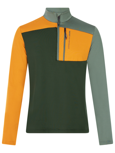 PROTEST PRTDraw 1/4 zip active top