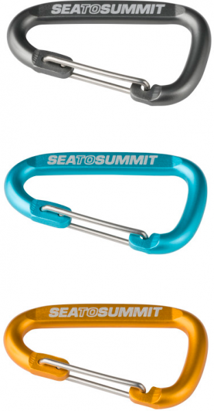 SEA TO SUMMIT Gurte und Schnallen Accessory Carabiner Set 3pcs Mixed