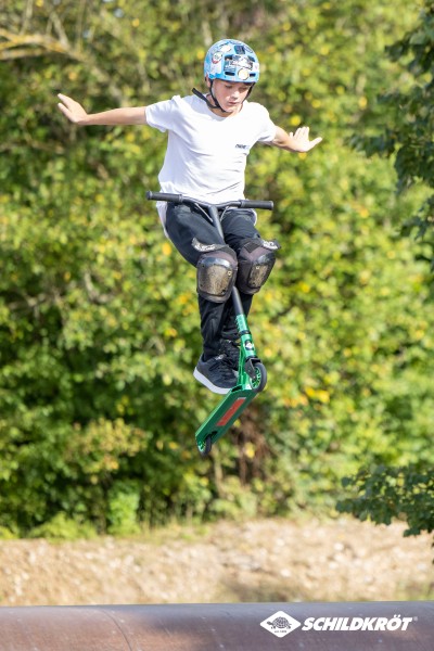 SCHILDKRöT Schildkröt Stunt Scooter Flipwhip Hydro Green