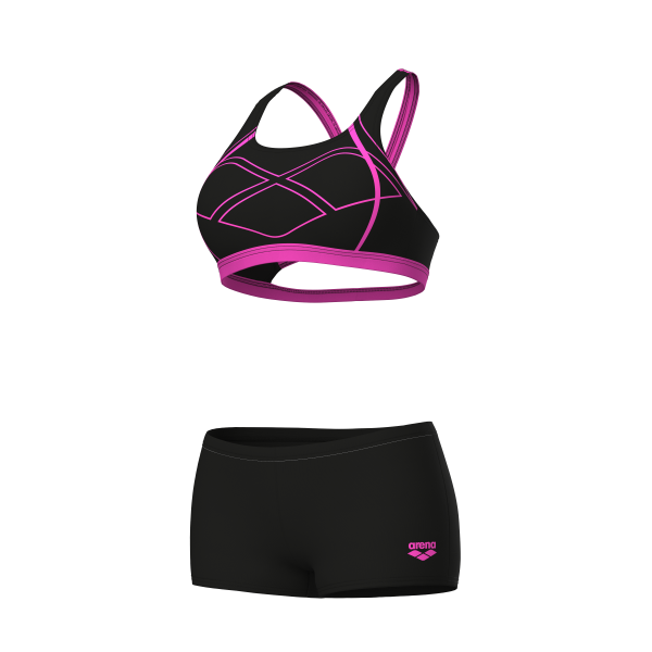 ARENA Damen Bikini GRAPHIC SWIMSUIT SWIM PRO TWO PIECES